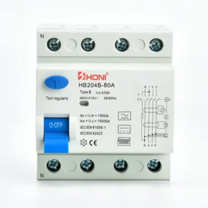 RCCB-B-80A Residual Current Circuit Breaker