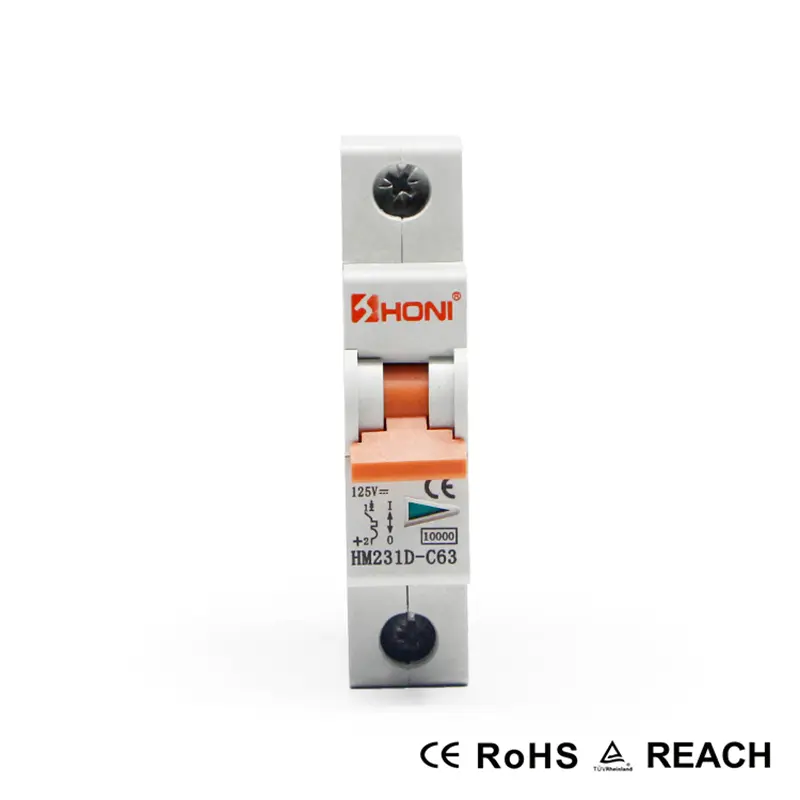 HM231D-C63/ HM232D-C63/ HM233D-63/ HM234D-C63 DC Miniature Circuit Breaker