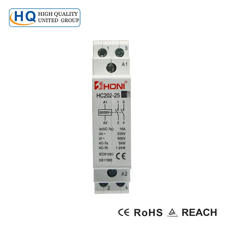 1P 2P 3P 4P AC240V 415V Modular AC Contactor Circuit Breaker