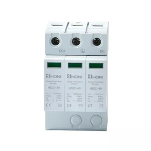 SOLAR PV DC SPD 3P 400V 600V 800V 100V 1100V 1200V 1500V 20-40KA T2 surge protective devices (spd)