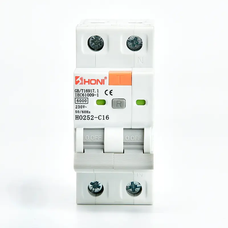 HO252-80 HO254-80 Residual Current Circuit Breaker With Over-Current Protection (RCBO)