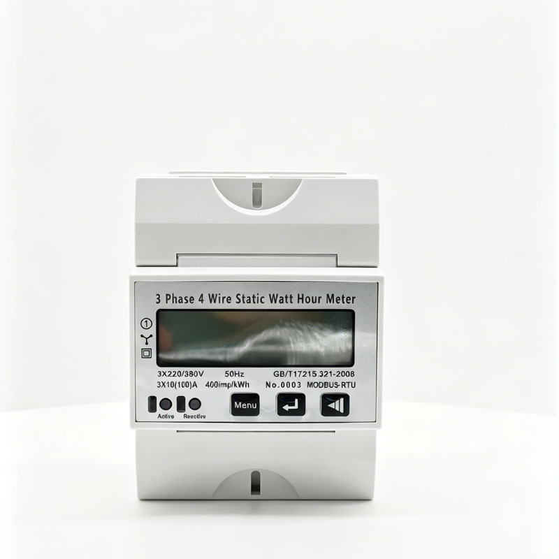 3 Phase 4 Wire Static Watt Hour Meter