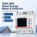 three phase WiFi energy meter